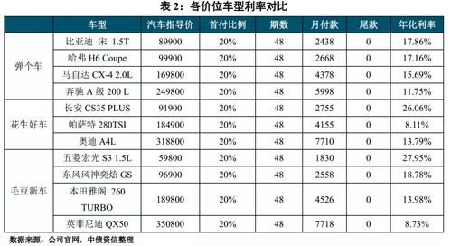 神驰汽车租贷利息多少