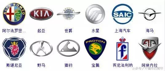 汽车现在有多少车标
