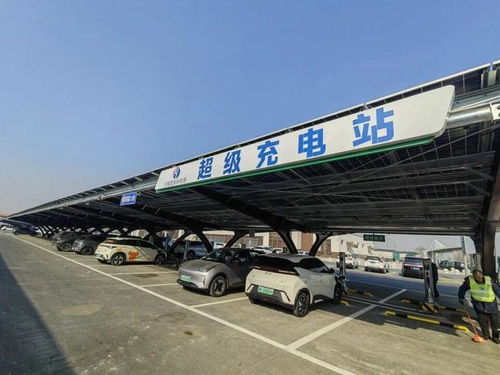 比亚迪宣布闪充站建设进度